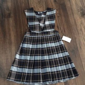 French toast school uniform plaid jumper size 5
